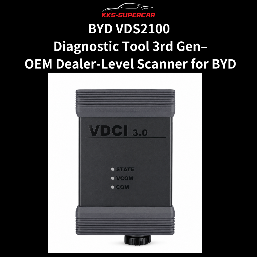 BYD VDS2100 Diagnostic Tool 3rd Gen– OEM Dealer-Level Scanner for BYD EV & Hybrid | Full Coding & Programming System