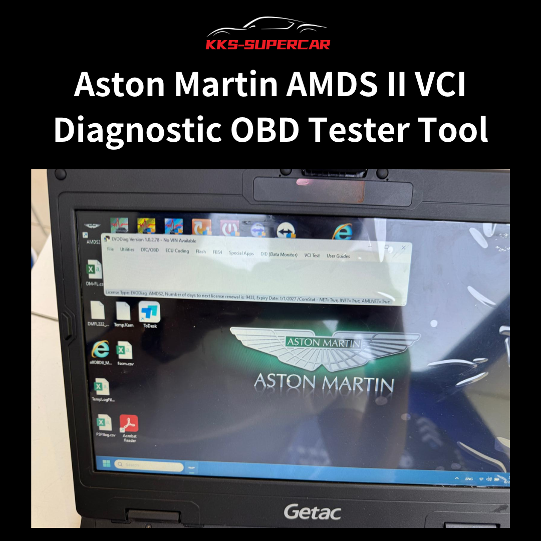 AMDS II VCI Diagnostic Tool Compatible with Aston Martin – OBD Tester Interface