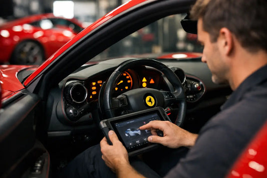 How to Diagnose Ferrari Warning Lights Safely