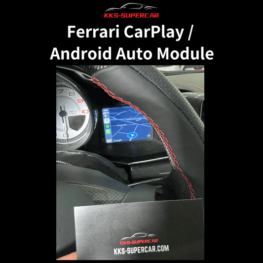 Upgrade Your Ferrari Experience with Our CarPlay Module