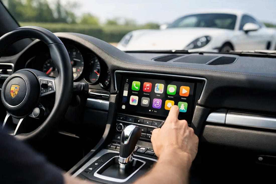 Best Porsche CarPlay Retrofit Options