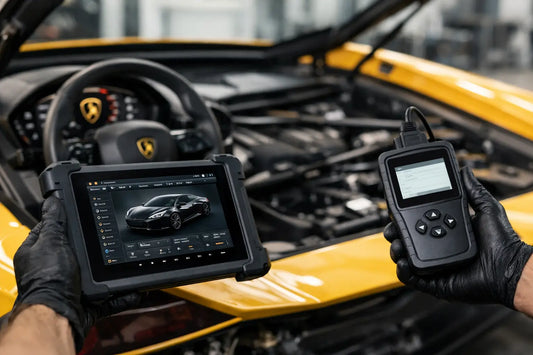 Lamborghini Diagnostic Tablet Versus Generic Scanner