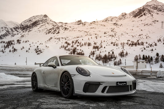 silver porsche 911 on road during daytime