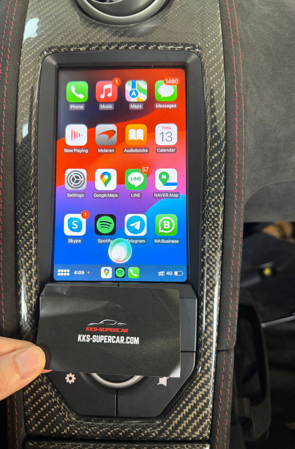McLaren Carplay CarPlay module – KKS Supercar Parts