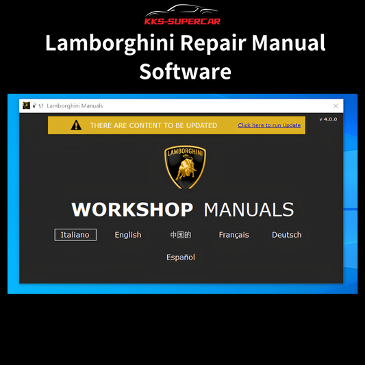 Lamborghini Repair Manual Software