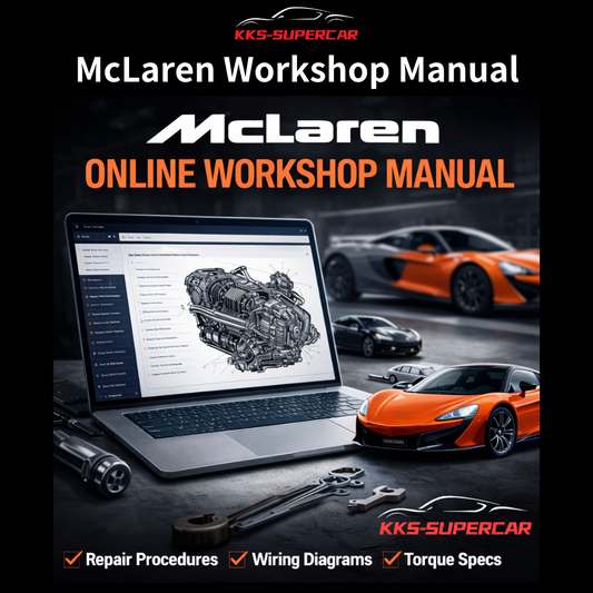 McLaren Workshop Manual – Repair & Service Access