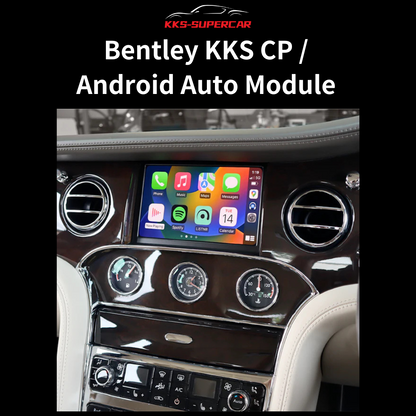 KKS CP & Android Auto Module Compatible with Bentley – For Bentayga, Flying Spur, Mulsanne, Continental GT