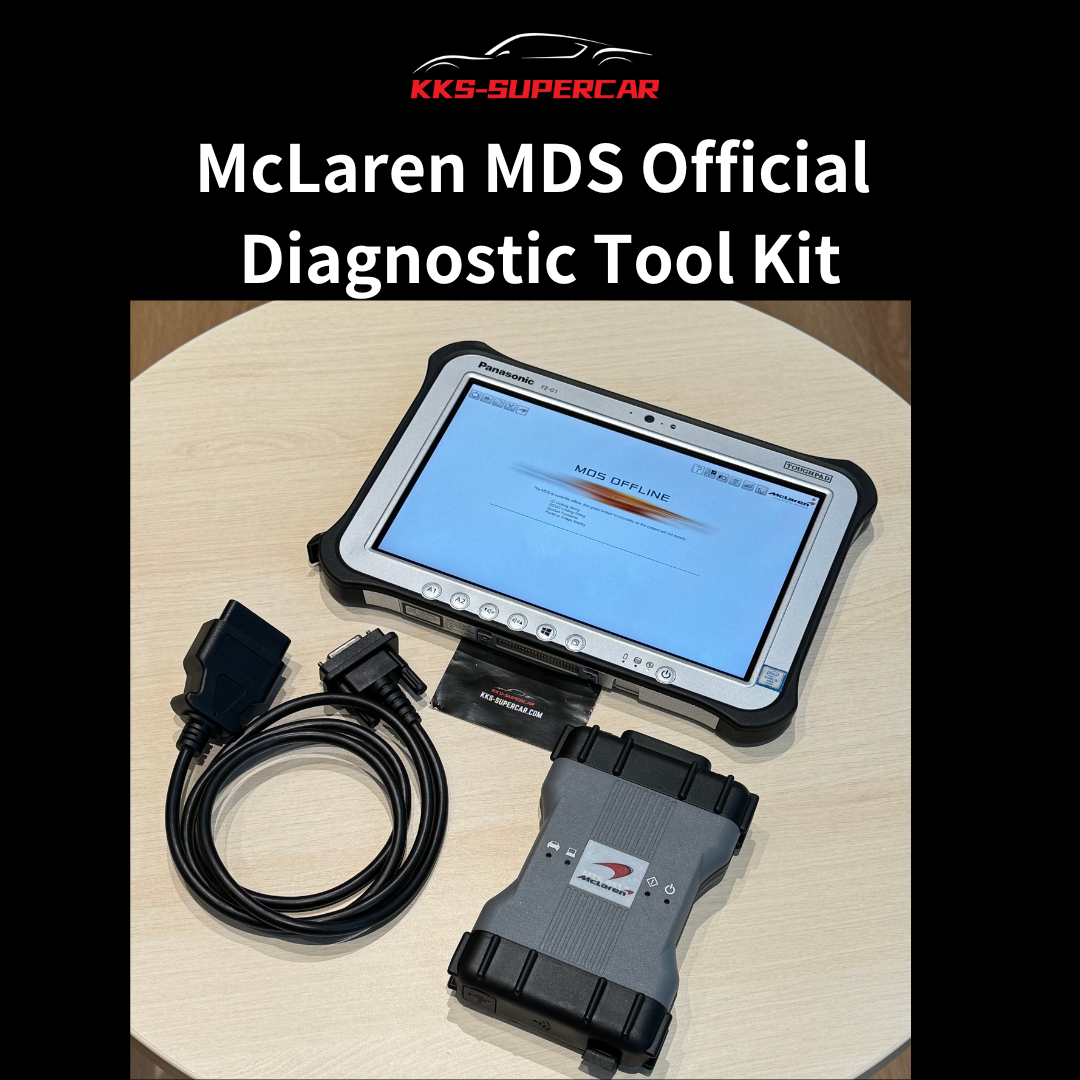 Official Diagnostic Tool Kit Compatible with McLaren – MDS System with Lifetime Access, Unlimited VINs & Free SIS Repair Manual