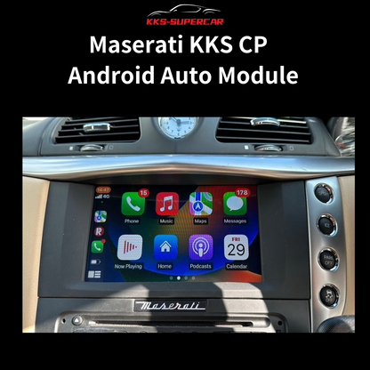 마세라티 CarPlay 및 Android Auto 레트로핏 모듈 – Ghibli, Quattroporte, GranTurismo와 호환