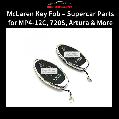 Key Fob Compatible with McLaren MP4-12C, 720S, Artura & More