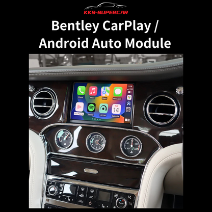 KKS Bentley CarPlay / Android Auto Module | Compatible with Bentayga, Flying Spur, Mulsanne, and Continental GT