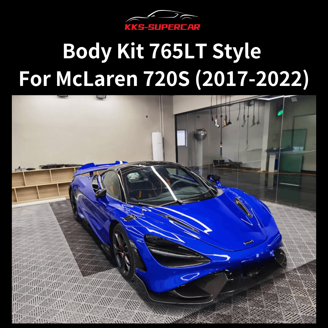 765LT-Style Body Kit Compatible with McLaren 720S (2017–2022) – Complete Aero Upgrade