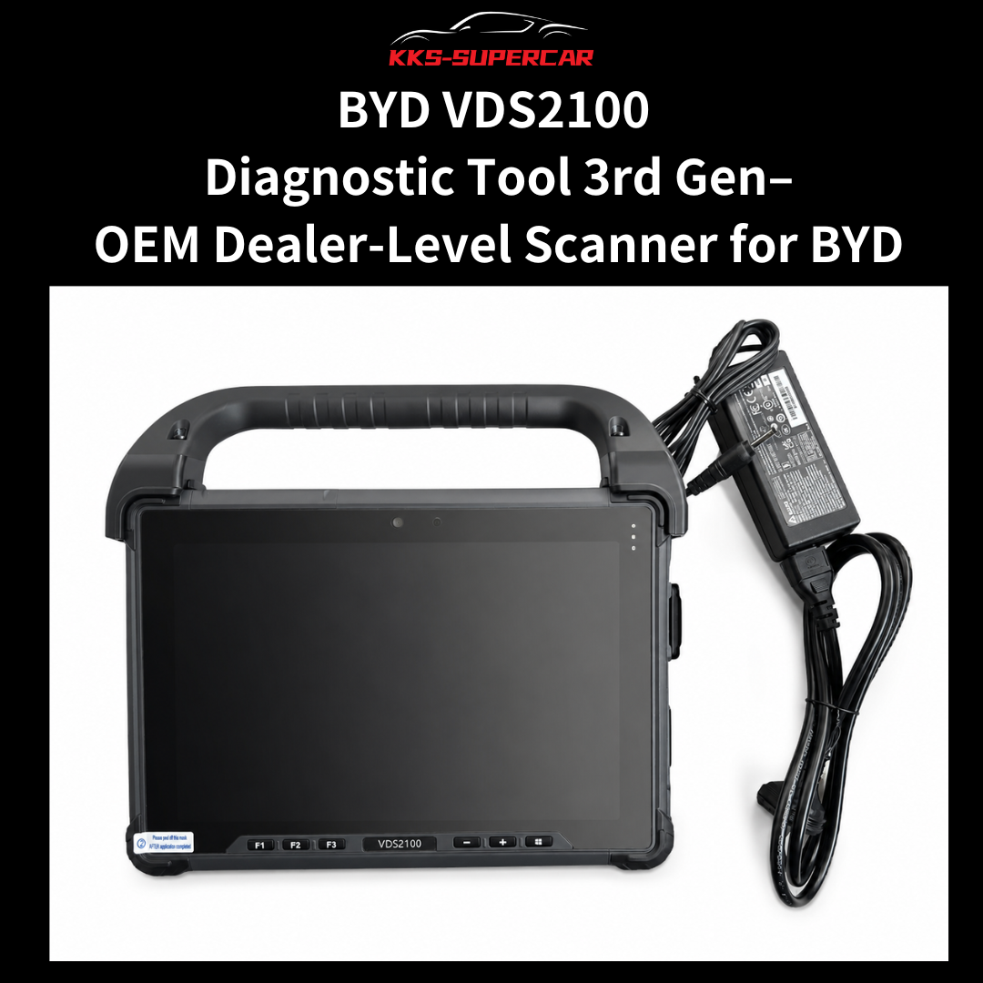 BYD VDS2100 Diagnostic Tool 3rd Gen– OEM Dealer-Level Scanner for BYD EV & Hybrid | Full Coding & Programming System