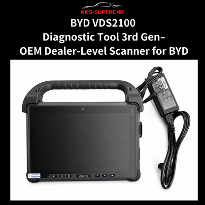 BYD VDS2100 Diagnostic Tool 3rd Gen– OEM Dealer-Level Scanner for BYD EV & Hybrid | Full Coding & Programming System
