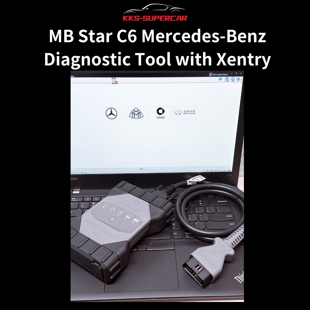 C6 Diagnostic Tool Compatible with Mercedes-Benz – Supports Xentry Software