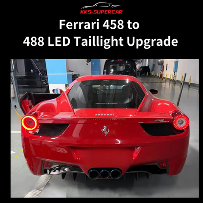 Ferrari 458 to 488 LED Taillight Upgrade