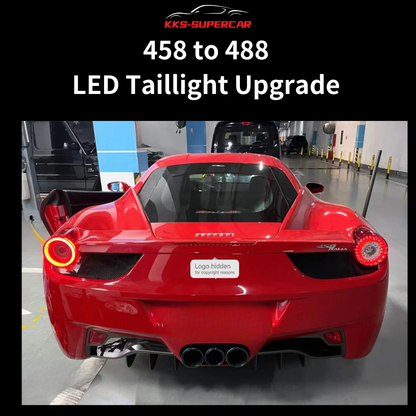 LED Taillight Upgrade for 458 Platform – 488-Style Plug-and-Play Replacement