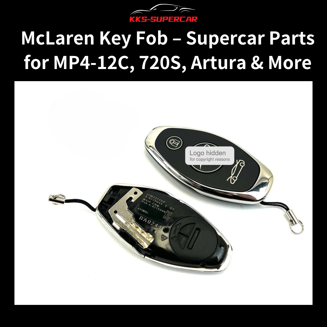 Key Fob Compatible with McLaren MP4-12C, 720S, Artura & More