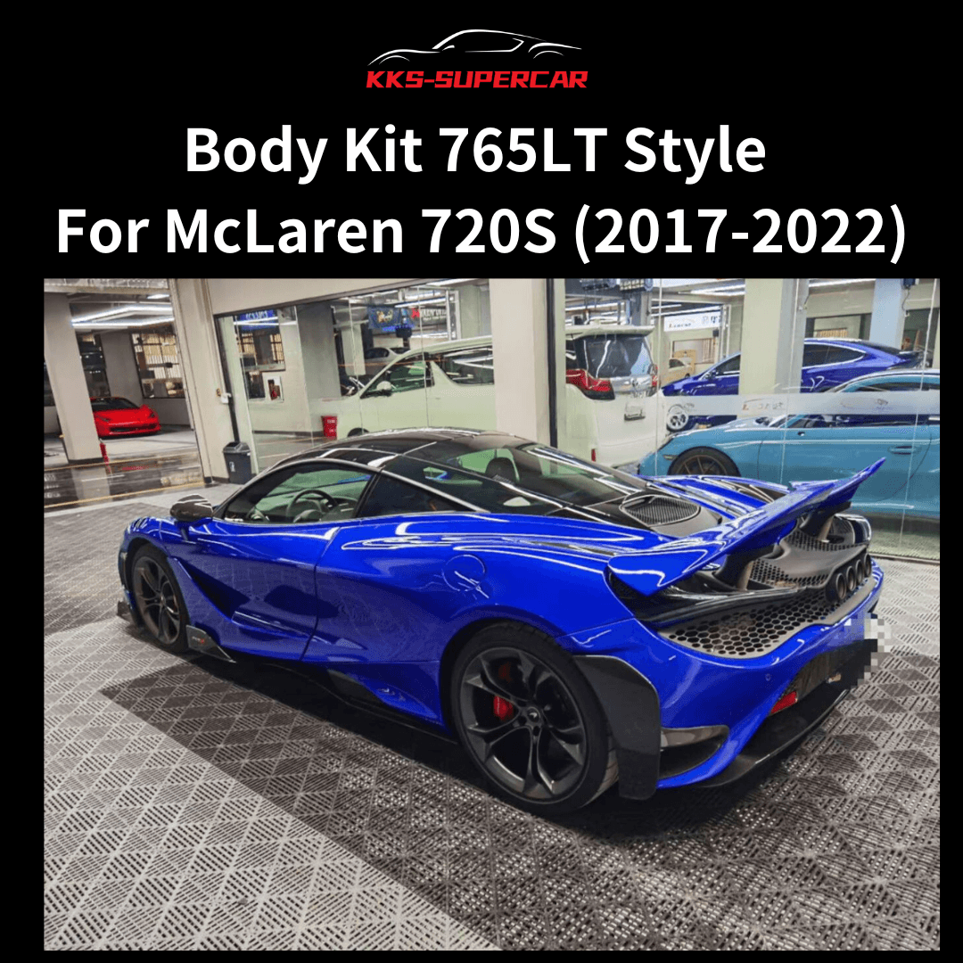 765LT-Style Body Kit Compatible with McLaren 720S (2017–2022) – Complete Aero Upgrade