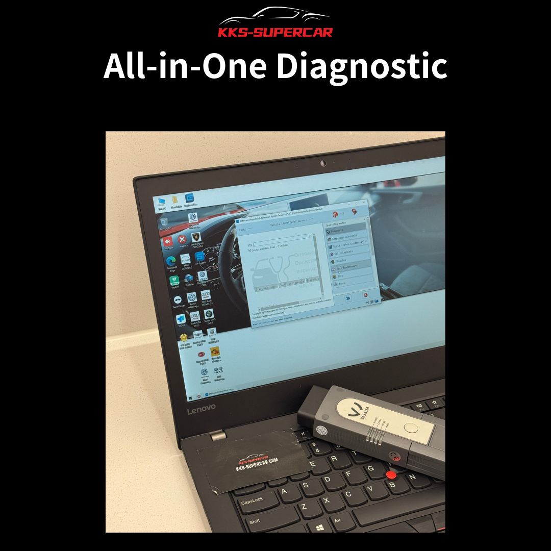 All-in-OneDiagnostic Laptop System | BMM + Mercedes Xentry + ODIS + PIWIS4 + JLR