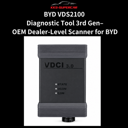 BYD VDS2100 Diagnostic Tool 3rd Gen– OEM Dealer-Level Scanner for BYD EV & Hybrid | Full Coding & Programming System