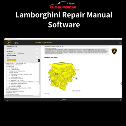Lamborghini Repair Manual Software