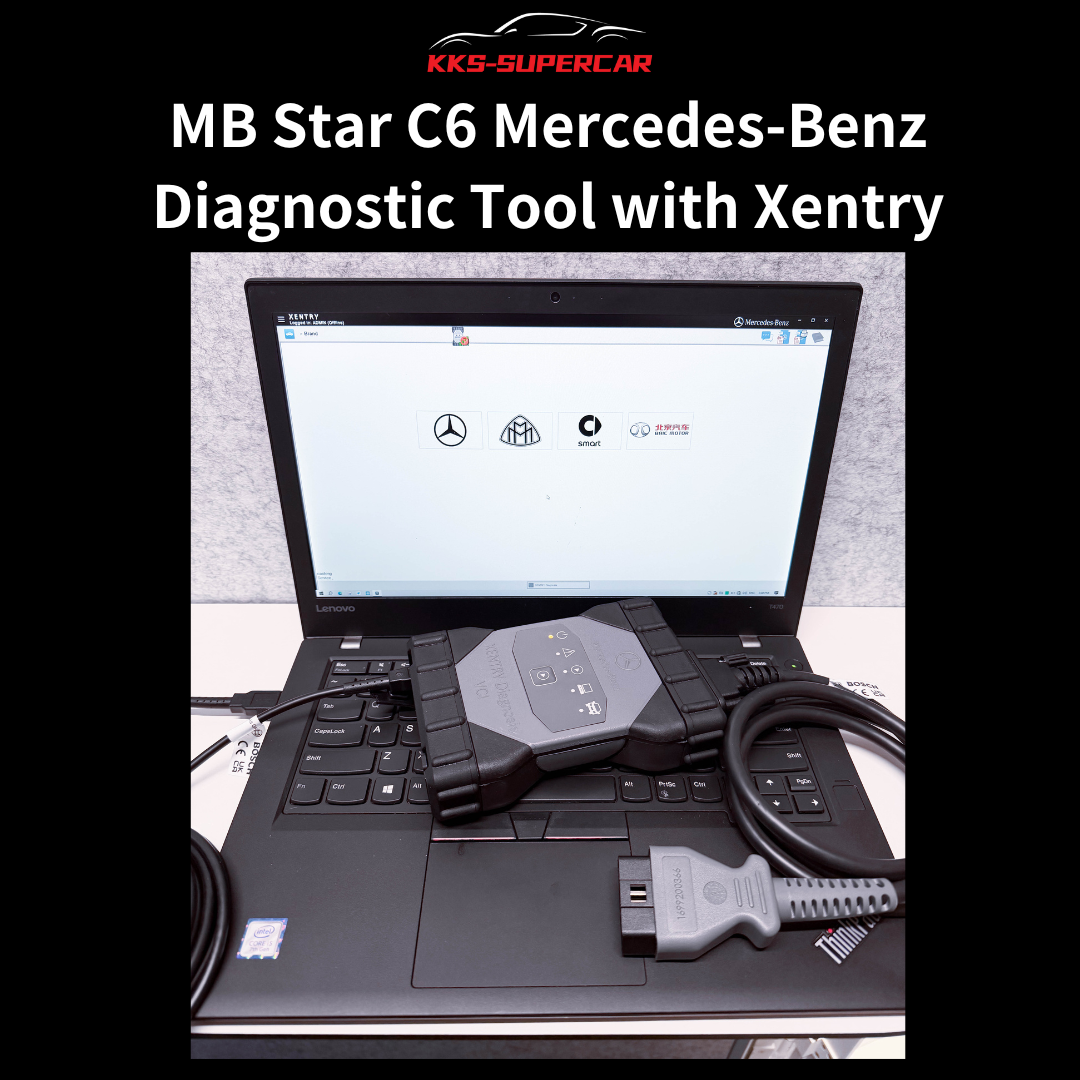 C6 Diagnostic Tool Compatible with Mercedes-Benz – Supports Xentry Software