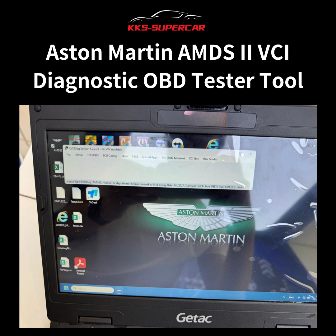 Aston Martin AMDS II VCI Diagnostic OBD Tester Tool