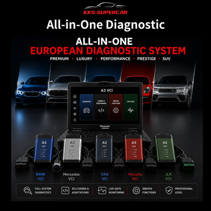 All-in-One Diagnose-Laptop-System (BMW + Mercedes + VAG) | ODIS + ISTA + Xentry vorinstalliert