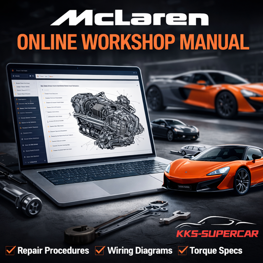 McLaren Online Workshop Manual | Digital Repair & Service Access