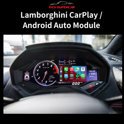 KKS Carplay & Android Auto Module Compatible with Lamborghini – Wireless Smartphone Integration Upgrade