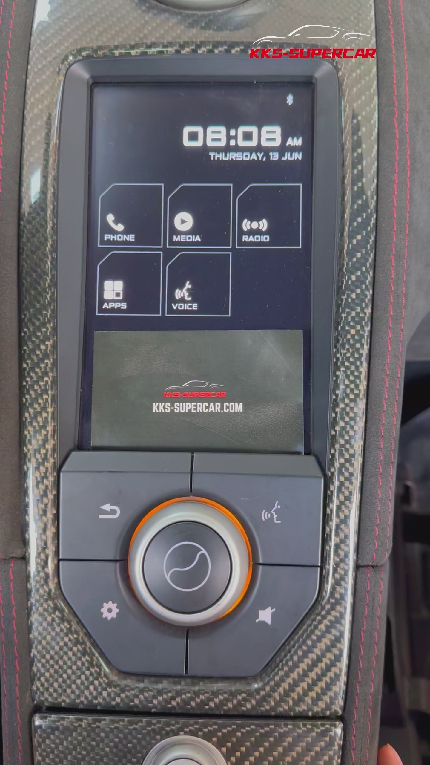 McLaren CarPlay & Android Auto Module – Compatible with 650S, 720S, MP4-12C, 570S, and More